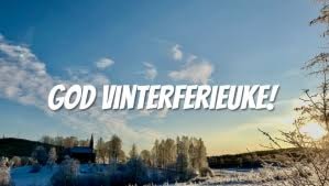 GOD VINTERFERIE!